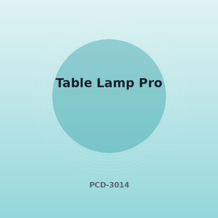 Tischlampe Pro